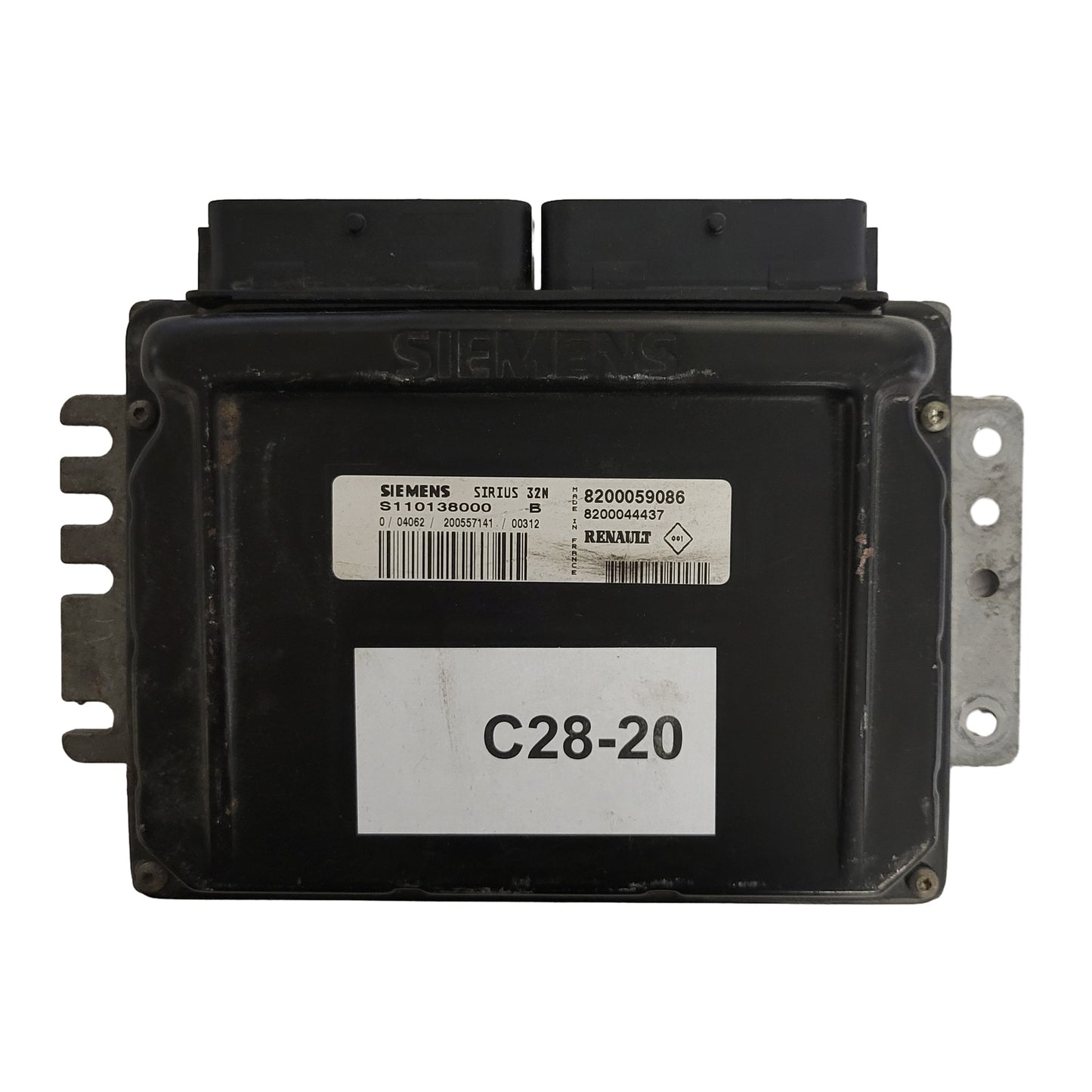 RENAULT ECU / S110138000 / S110138000C / 32N / 8200059086 / 8200044437 / SIEMENS