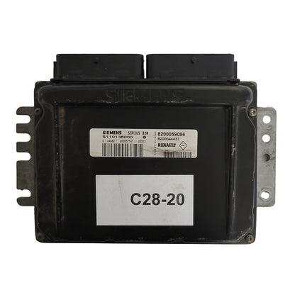 RENAULT ECU / S110138000 / S110138000C / 32N / 8200059086 / 8200044437 / SIEMENS