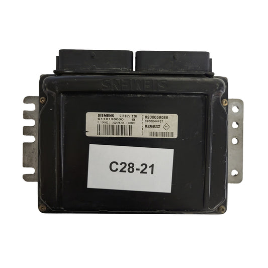 RENAULT ECU / S110138000 / S110138000C / 32N / 8200059086 / 8200044437 / SIEMENS