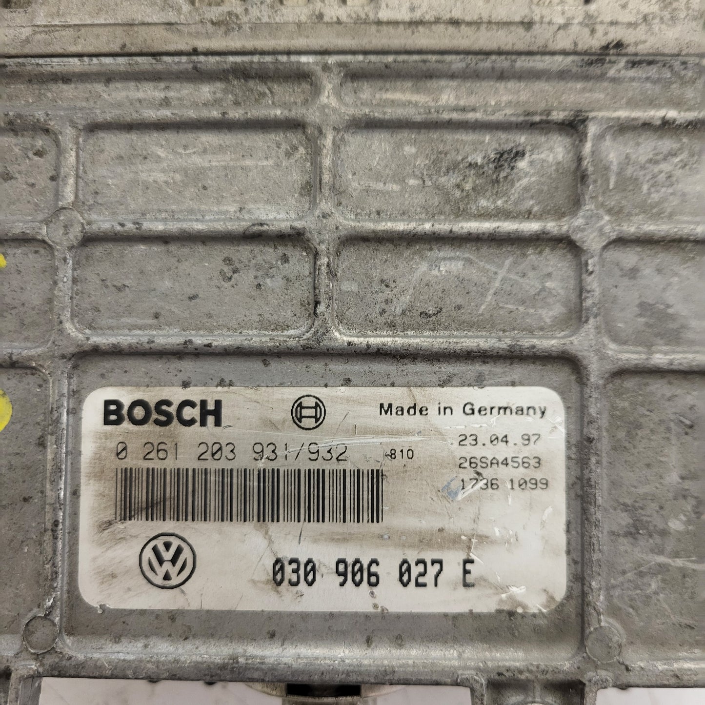 VW LUPO POLO AROSA ECU / 030906027E / 0261203931/932 / BOSCH