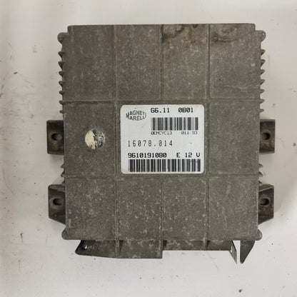 Citroen Peugeot PSA ECU / G6.11 / 16078.014 / 9610191080 / MAGNETI MARELLI