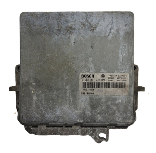 ROVER ECU / 0281001418 / MSB100490 / TYPE 4108 / BOSCH