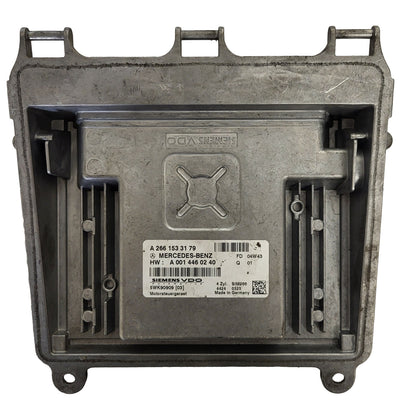 MERCEDES A W169 ECU / 51779335 / A0014460240 / 5WK90909 / SIM266 / SIEMENS