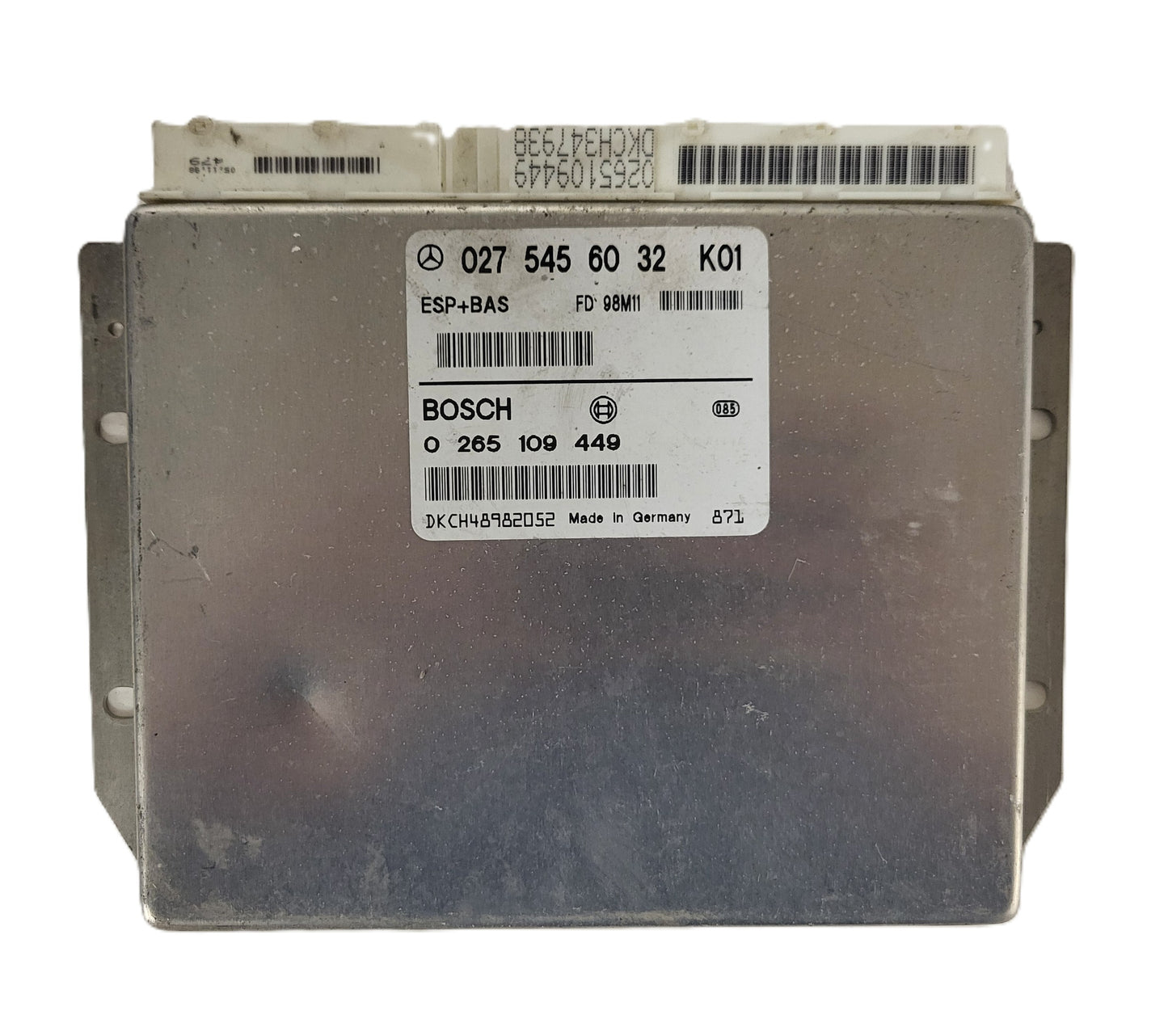 Mercedes a class ecu / 0265109449 / 0275456032 / BOSCH