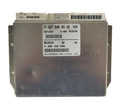 Mercedes a class ecu / 0265109449 / 0275456032 / BOSCH