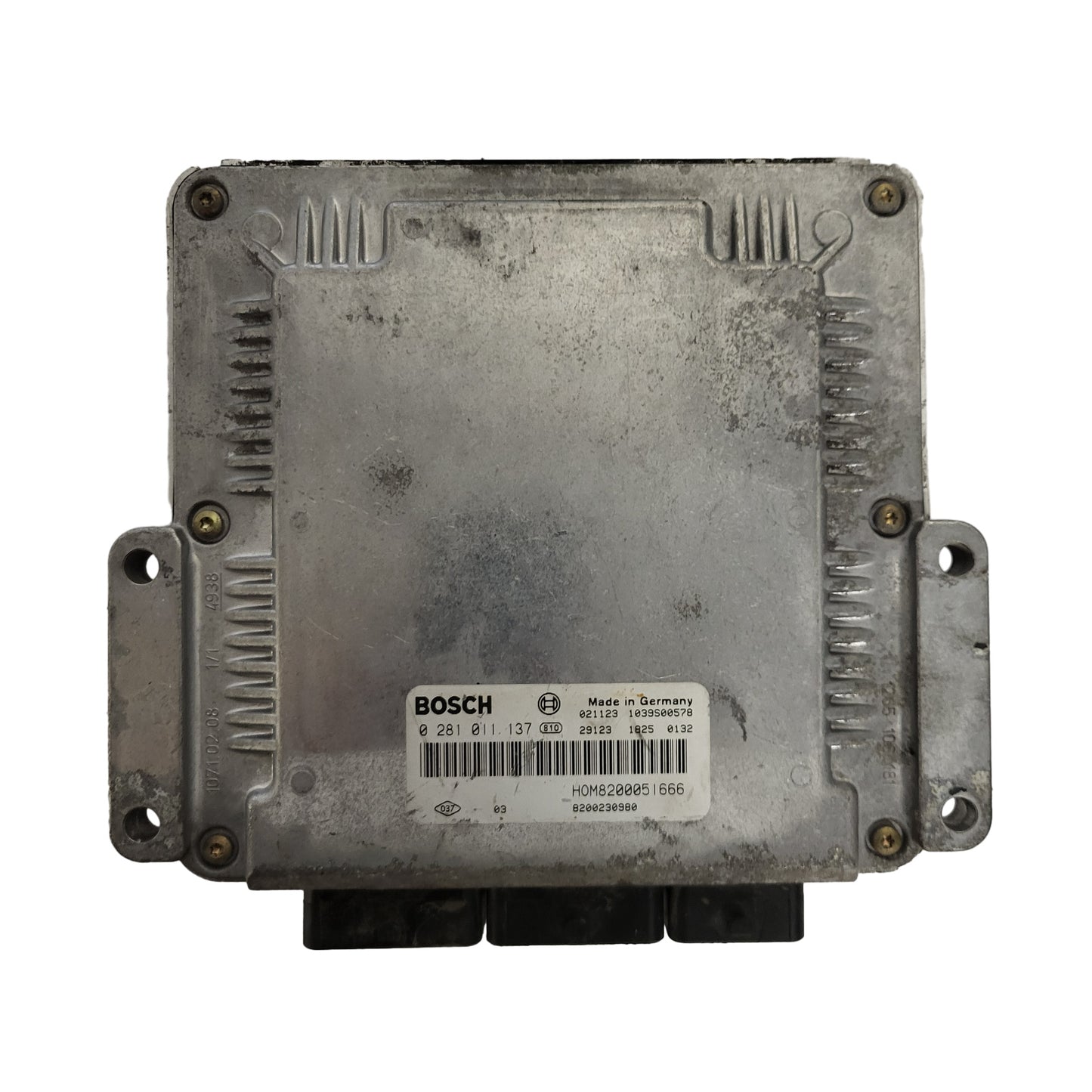 RENAULT KANGOO ECU / 0281011137 / 8200051666 / 8200230980 / BOSCH