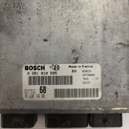 Citroen Xsara Picasso ECU / 0281010595 / 9642014980 / EDC15C2 / BOSCH