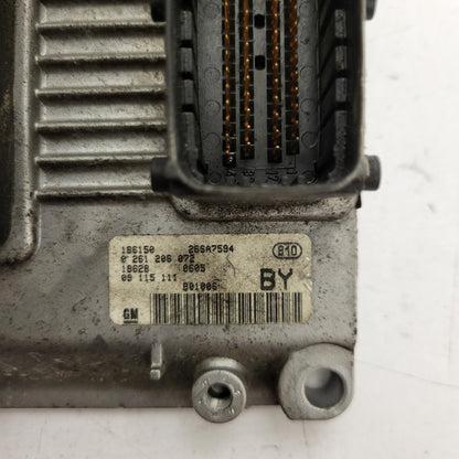 OPEL CORSA ECU / 0261206072 / 09115111 / BY / BOSCH