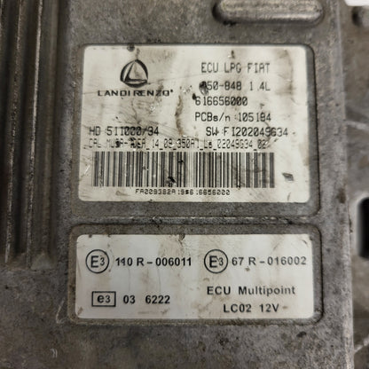 LANCIA MUSA FIAT IDEA ECU / 616656000 / :FI202049634 / 511000/34 / 105194 / LANDI RENZO