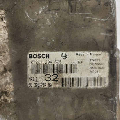 PEUGEOT CITROEN 106 SAXO ECU / 0261204625 / 9630278480 / MA3.1 / BOSCH