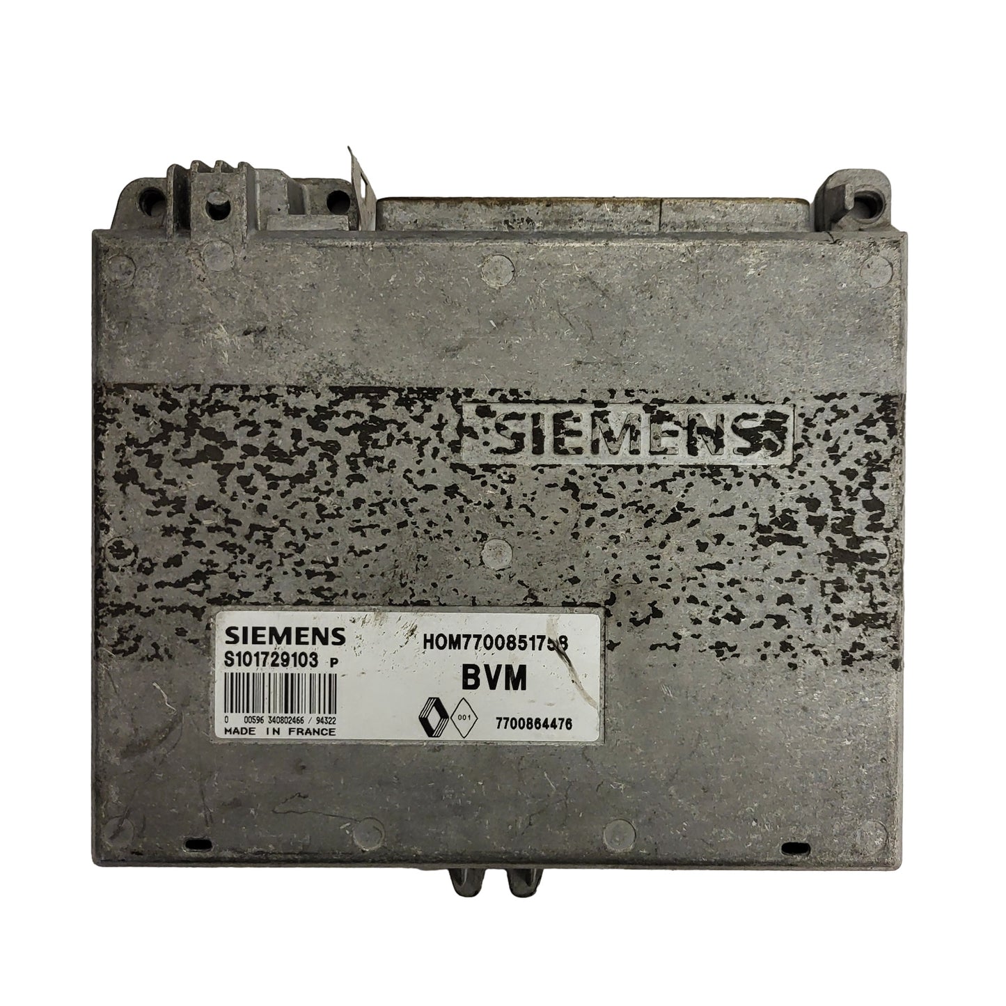 Renault Clio ECU / S101729103P / HOM 7700851758 / 7700864476 / S101729103