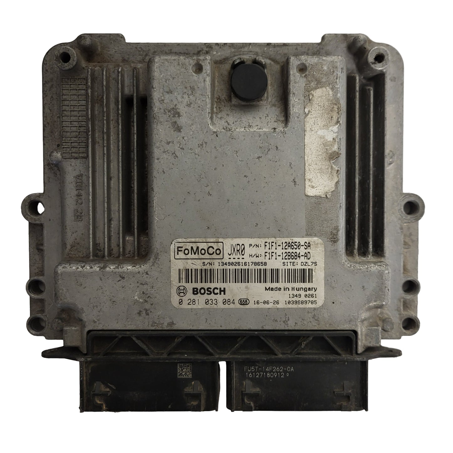 FORD FOCUS ECU / 0281033084 / DZL7S / F1F1-12A650-SA / F1F1-12B684-AD / BOSCH