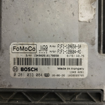FORD FOCUS ECU / 0281033084 / DZL7S / F1F1-12A650-SA / F1F1-12B684-AD / BOSCH