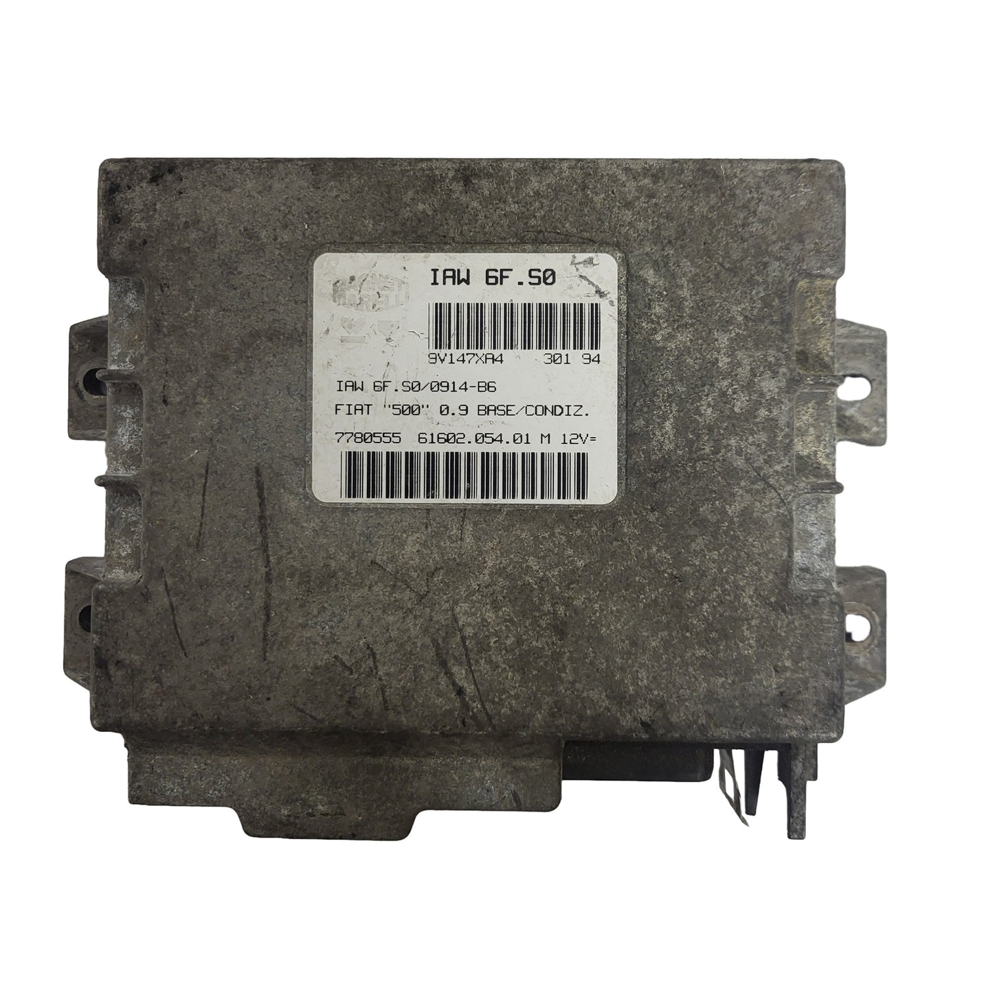 FIAT 500 ECU / IAW 6F.S0 / 7780555 / 61602.054.01 / MAGNETI MARELLI