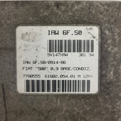 FIAT 500 ECU / IAW 6F.S0 / 7780555 / 61602.054.01 / MAGNETI MARELLI
