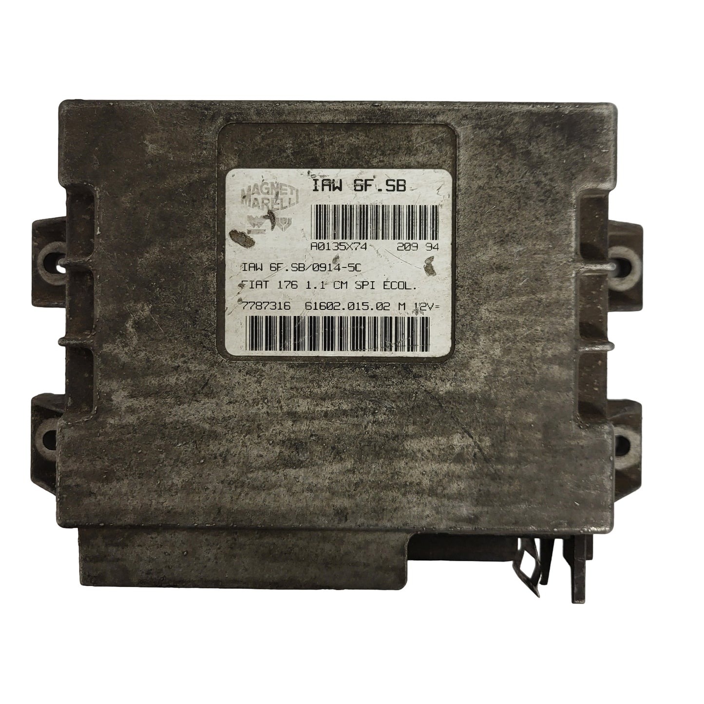 FIAT PUNTO ECU / 7787316 / IAW 6F.SB / 61602.015.02 / MAGNETI MARELLI
