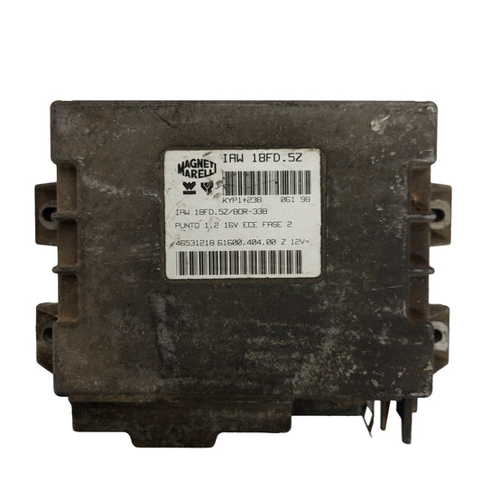 Fiat Punto 1.2 16V ECU / IAW 18FD.5Z / 46531218 / 61600.404.00 / MAGNETI MARELLI