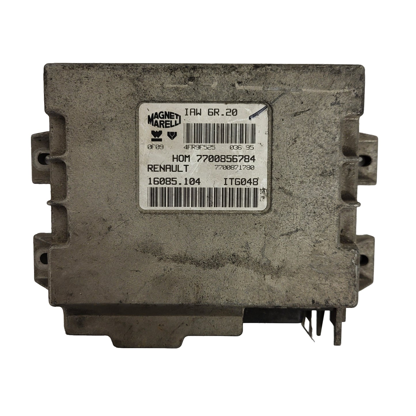 Renault ECU / 7700856784 / IAW 6R.20 / 7700865816 / 16085.104 / MAGNETI MARELLI