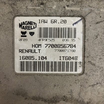 Renault ECU / 7700856784 / IAW 6R.20 / 7700865816 / 16085.104 / MAGNETI MARELLI