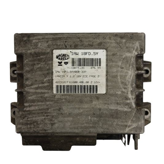 LANCIA Y 1.2 16V ECU / 46531217 / IAW 18FD.5Y / 61600.406.00 / MAGNETI MARELLI