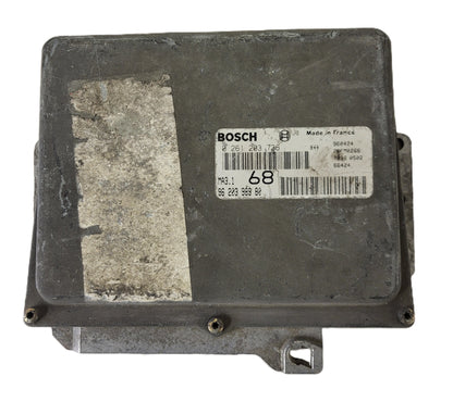 Peugeot 106 Citroen Saxo 1.1 ECU / 0261203736 / 96203998980 / MA3.1 / BOSCH
