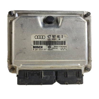 Audi VW ECU / 4Z7907401B / 0281010897 / EDC15VM+ / 28SA5382 / BOSCH