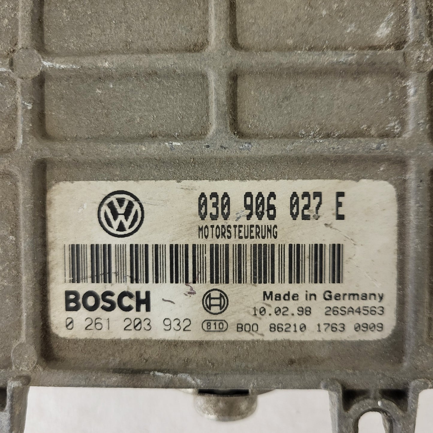 VW LUPO POLO AROSA ECU / 030906027E / 0261203932 / BOSCH