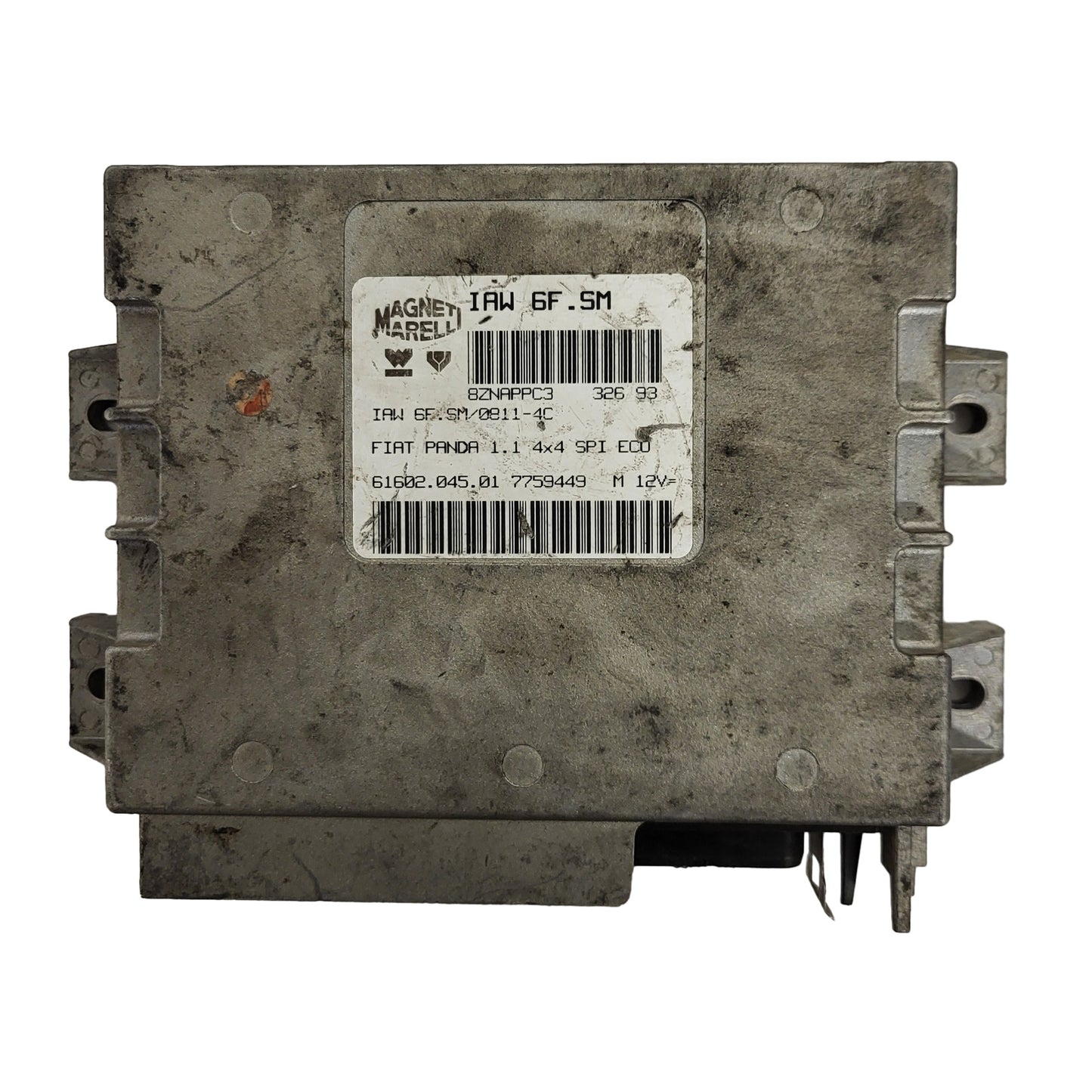 FIAT PANDA 4X4 1.1 SPI ECU / IAW 6F.SM / 7759449 / 61602.045.01 / MAGNETI MARELLI