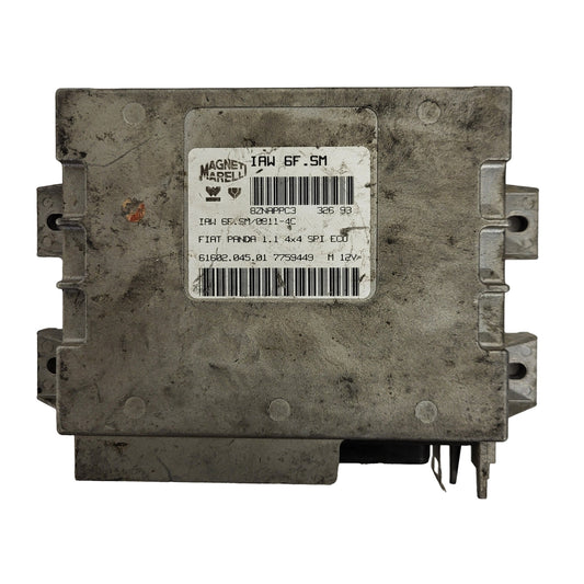 FIAT PANDA 4X4 1.1 SPI ECU / IAW 6F.SM / 7759449 / 61602.045.01 / MAGNETI MARELLI