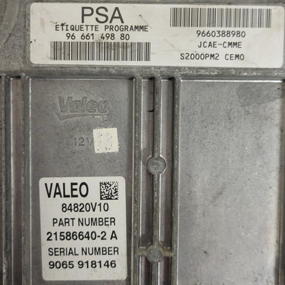 Peugeot Citroen ECU / 21586640-2 / 9666149880 / 9660388980 JCAE-CMME 21586640-2A - C32-22 - 2