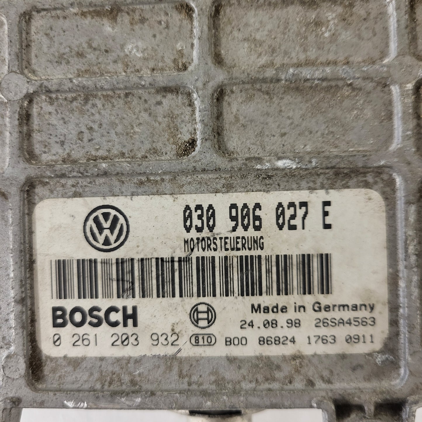 VW LUPO POLO AROSA ECU / 030906027E / 0261203932 / BOSCH