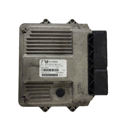 Fiat Punto 1.3 ECU / 55186608 / MJD 6JF.P3 / HW01B / MAGNETI MARELLI