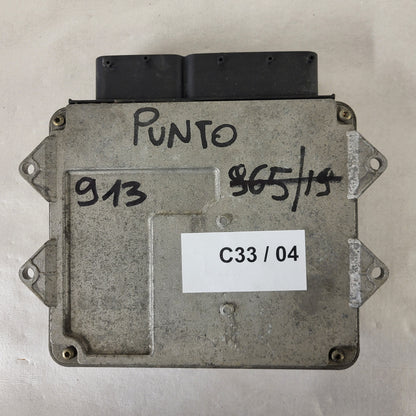 Fiat Punto 1.3 ECU / 55186608 / MJD 6JF.P3 / HW01B / MAGNETI MARELLI