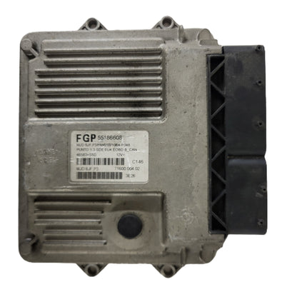 Fiat Punto 1.3 ECU / 55186608 / MJD 6JF.P3 / HW01B / MAGNETI MARELLI