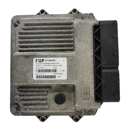 Fiat Punto 1.3 ECU / 55186608 / MJD 6JF.P3 / HW01B / MAGNETI MARELLI