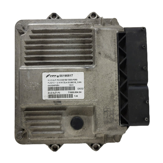 FIAT PUNTO ECU / MJD 6JF.P3 / 55195817 / HW1BM / 71600.053.00 / MAGNETI MARELLI