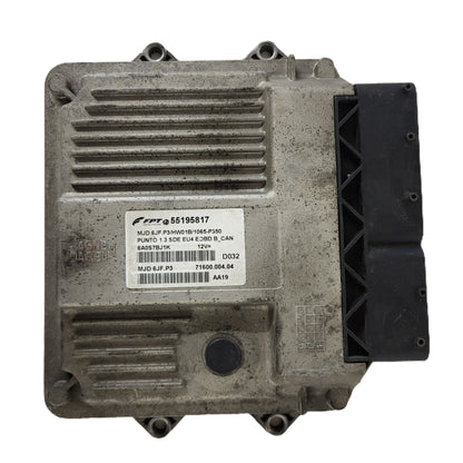 FIAT PUNTO ECU / MJD 6JF.P3 / 55195817 / HW1BM / 71600.053.00 / MAGNETI MARELLI