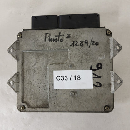 FIAT PUNTO ECU / MJD 6JF.P3 / 55195817 / HW1BM / 71600.053.00 / MAGNETI MARELLI
