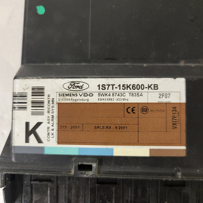 Ford ECU / 1S7T-15K600-KB / 5WK48743C / 5WK4 8743C / T83SA / SIEMENS