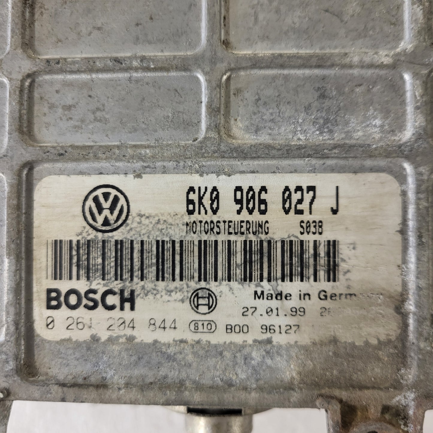 VW SEAT ECU / 6K0906027J / 0261204844 / BOSCH