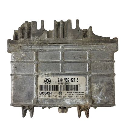 VOLKSWAGEN POLO 6N ECU / 0261204593 / 6K0906027E / BOSCH