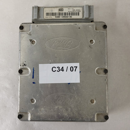 Ford Escort ECU / 93AB-12A650-AC / AGED / SMO-270 / EEC-IV