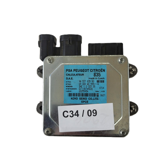 CITROEN C3 POWER STEERING MODULE ECU / 9653783580 /G025545A / KOYO