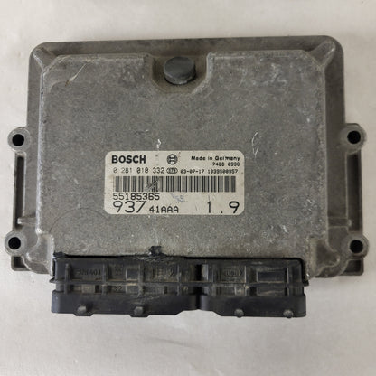 ALFA 147 ECU / 0281010332 / 55185365 / BOSCH