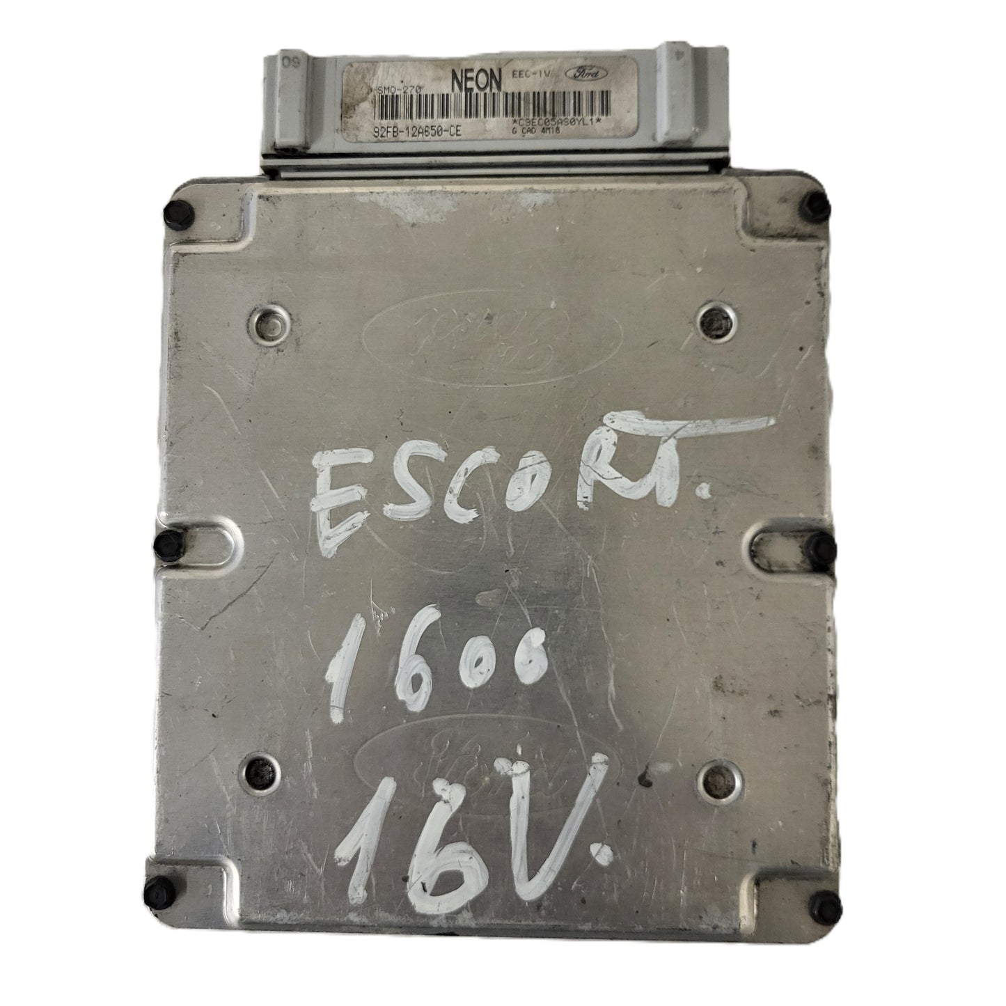 FORD ESCORT  1.8 ECU / 92FB-12A650-CE / NEON / SMO-270 / EEC-IV