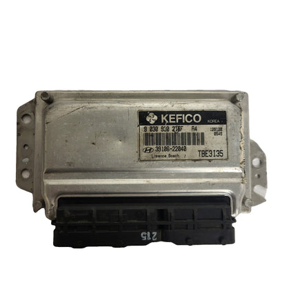 HYUNDAI GETZ ECU / 39106-22040 / 9030930215F / TBE3I35  / KEFICO - C34-22 - 1