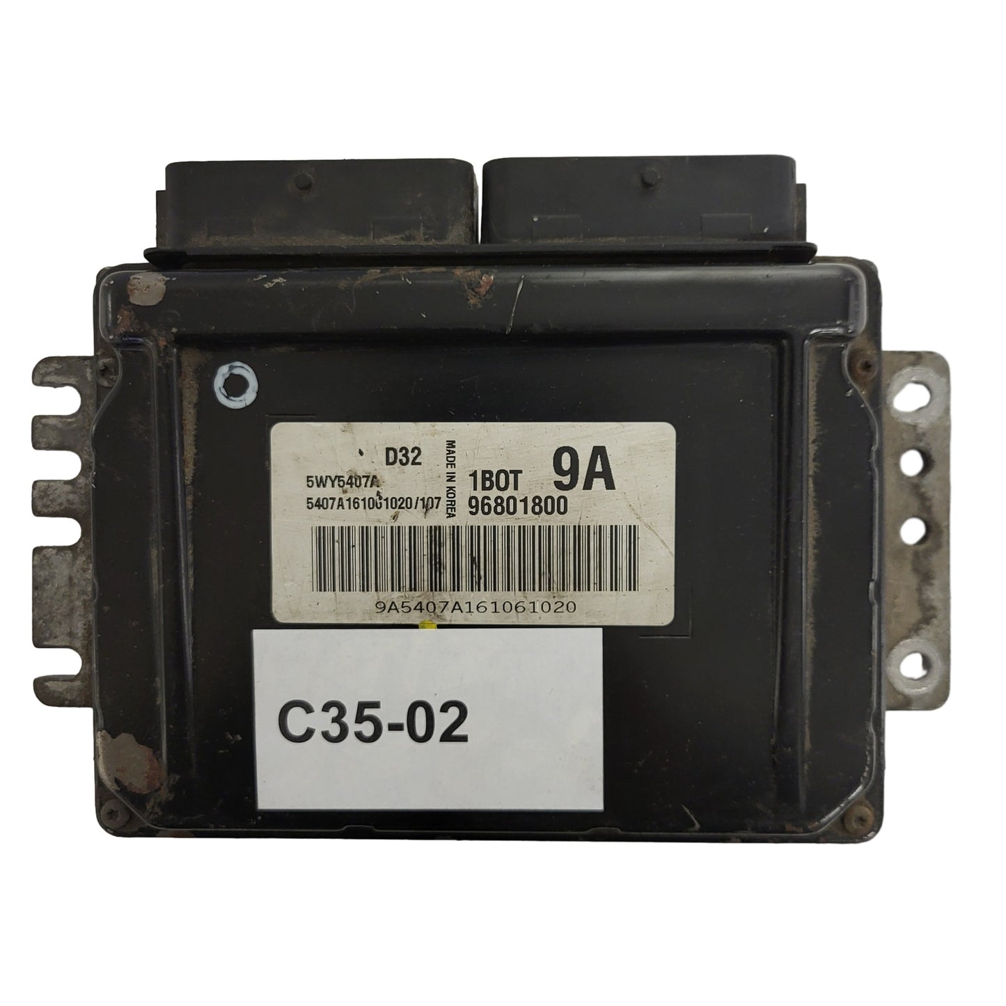 CHEVROLET MATIZ  ECU / 96801800 / 5WY5407A / 1BOT / 9A / D32