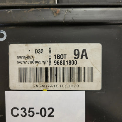 CHEVROLET MATIZ  ECU / 96801800 / 5WY5407A / 1BOT / 9A / D32