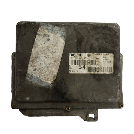 Peugeot 106 Citroen Saxo AX ECU / 0261203943 / 9623792680 / MA3.1 / BOSCH
