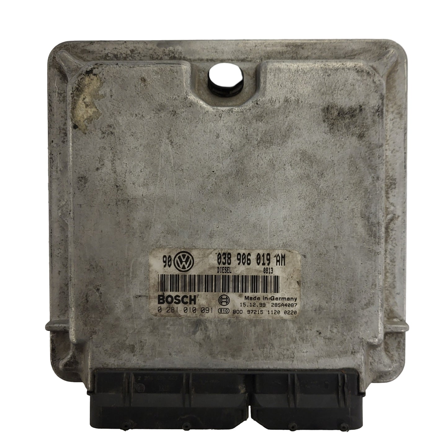 VW GOLF ECU / 038906019AM / 0281010091 / BOSCH